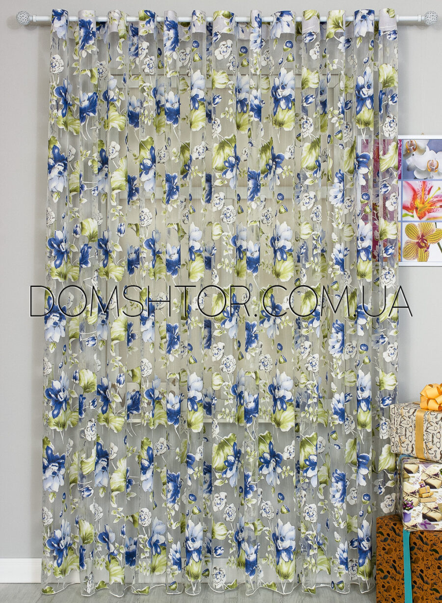 Тюль Flowers story 1